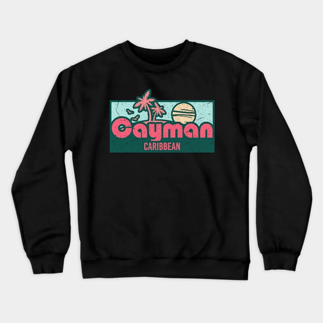 Cayman exotic honeymoon trip gifts Crewneck Sweatshirt by SerenityByAlex